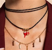 Collana Rue des Mille in Tessuto CB-LGR TS3 C1 - CB-LGR TS3 C1